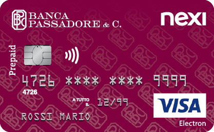 Nexi Ricaricabile Banca Passadore